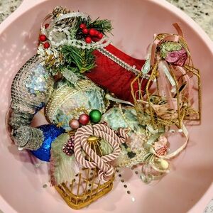 Multi Colored Christmas Ornaments